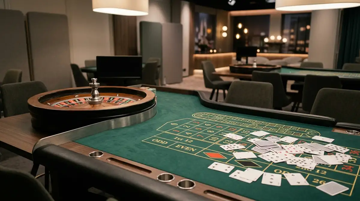 Neutrales Live-Casino-Setting für Anbieter ohne Schweizer Lizenz